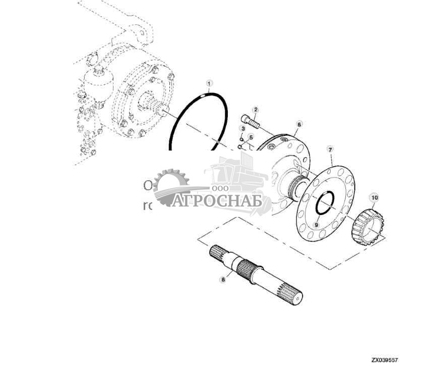 SUPPORT-R.H. TRANSMISSION BRAKE 